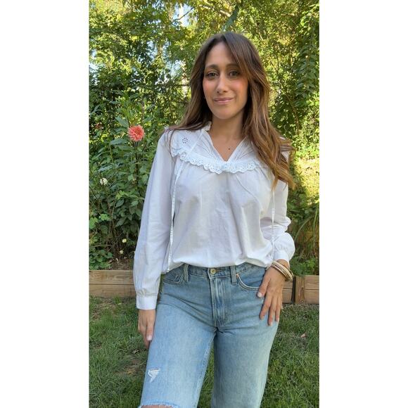 Rouje Paris Embroidered Blouse - Picture 6 of 9